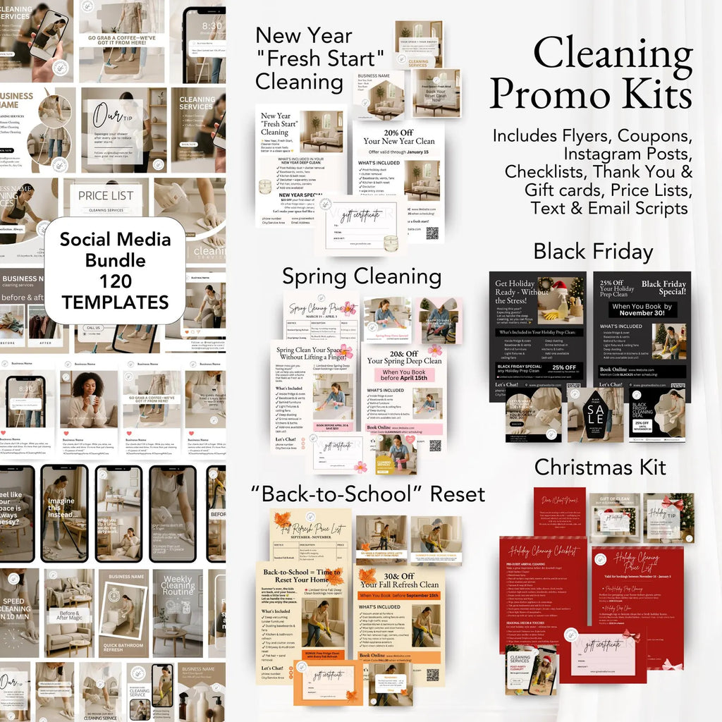 CLEANING SERVICE BUNDLE, Cleaning Service Agreement, Cleaning Service Intake Form, Cleaning Company Business Cards, Cleaning Business Bundle